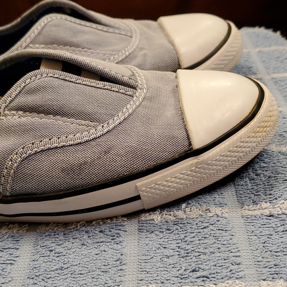 Converse All Star Slide On Denim Color Sneakers - Picture 4 of 8